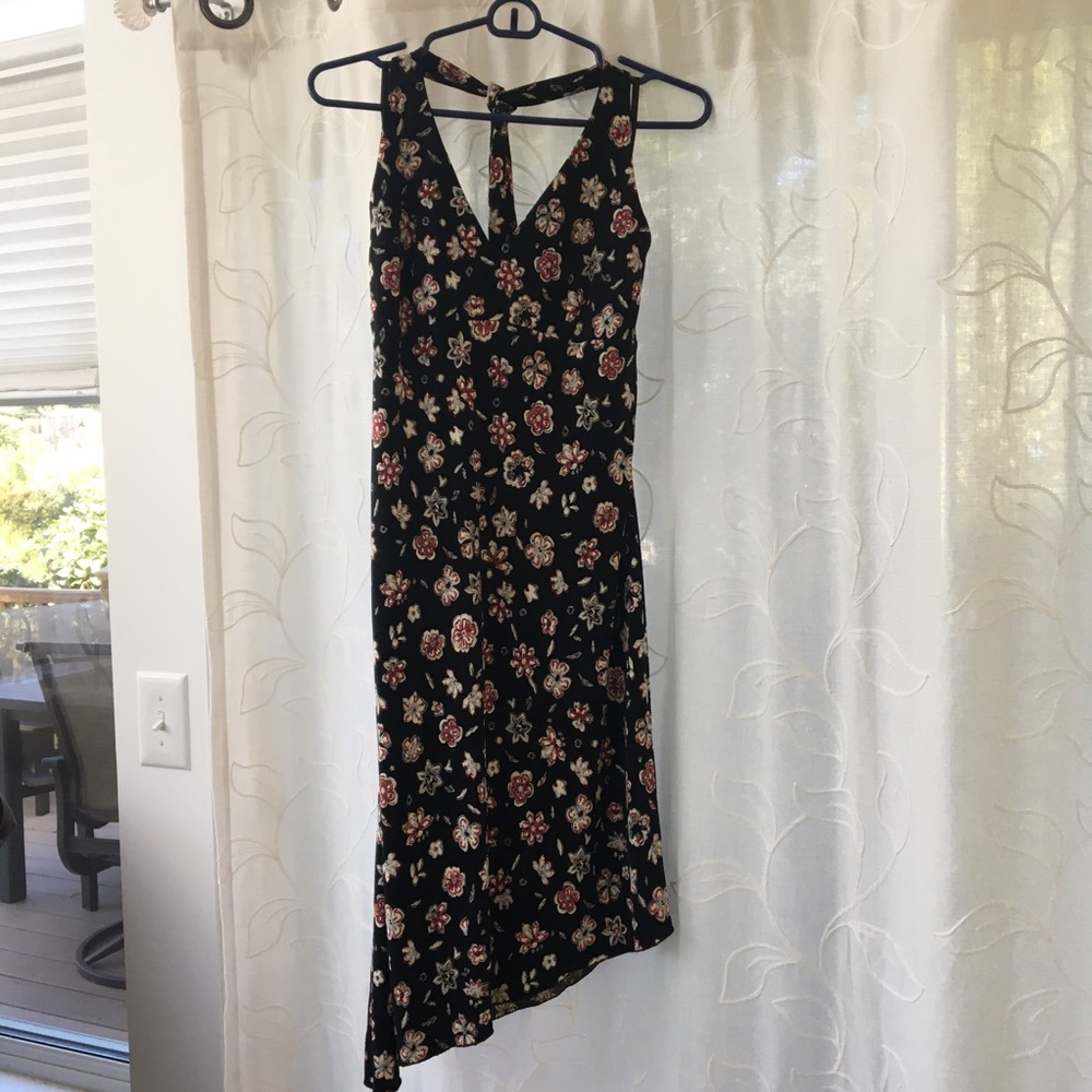Floral Halter Dress